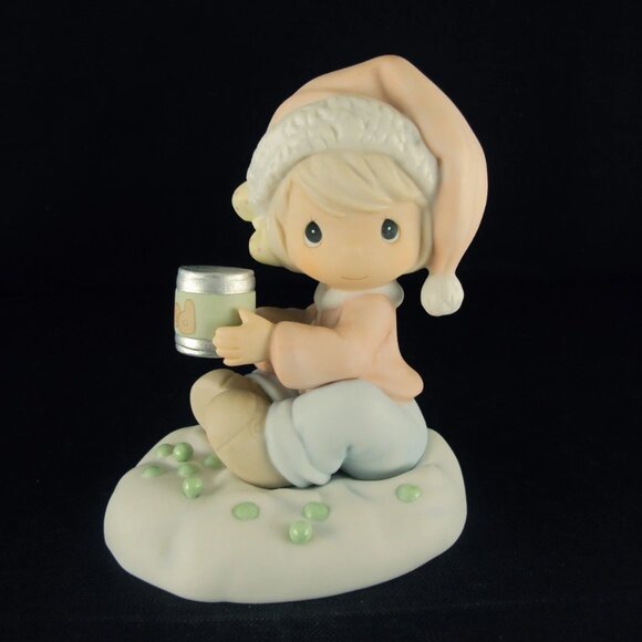Precious Moments “Peas on Earth” (Item #455768, 1998) - Picture 1 of 11